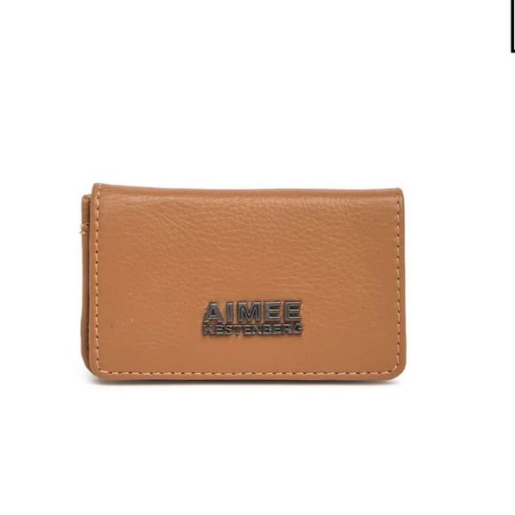 Aimee Kestenberg Handbags - Aimee Kestenberg Sammy Credit card  Bi Fold Cognac wallet NWT